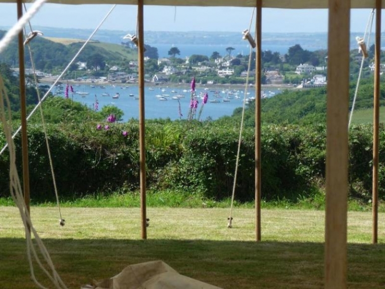 Have your Absolute Canvas wedding marquee at Tregassick House in Cornwall.